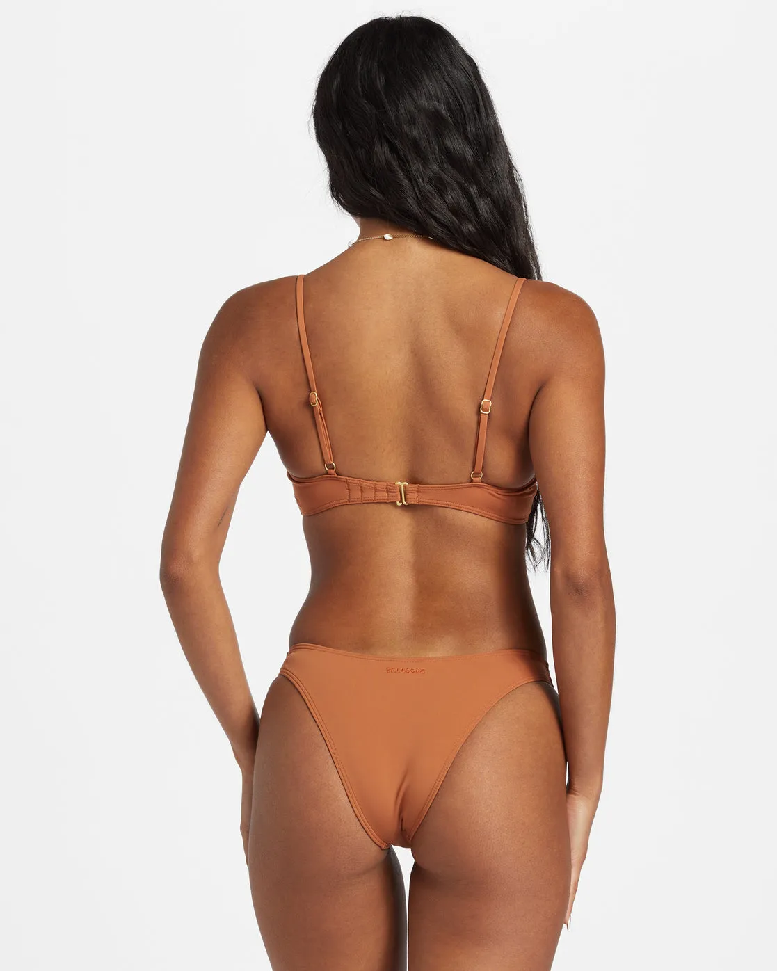 Sol Searcher Hike Bikini Bottoms - Golden Brown sold by Billabong