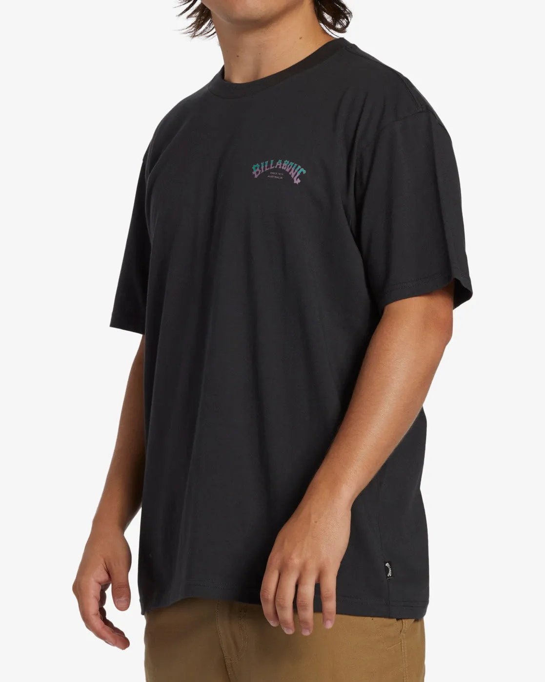 Stacked Arch T-Shirt - Washed Black sold by Billabong product image thumbnail 4
