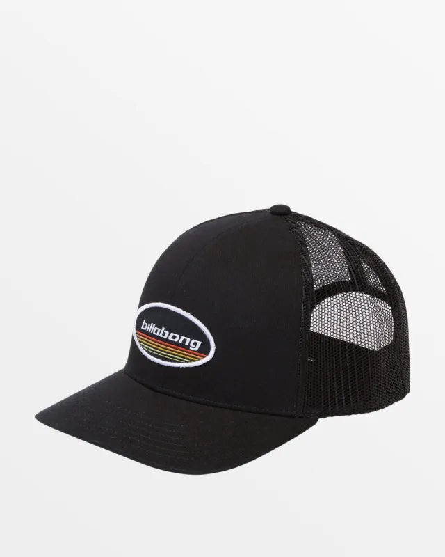 Walled Trucker Hat - Black sold by Billabong
