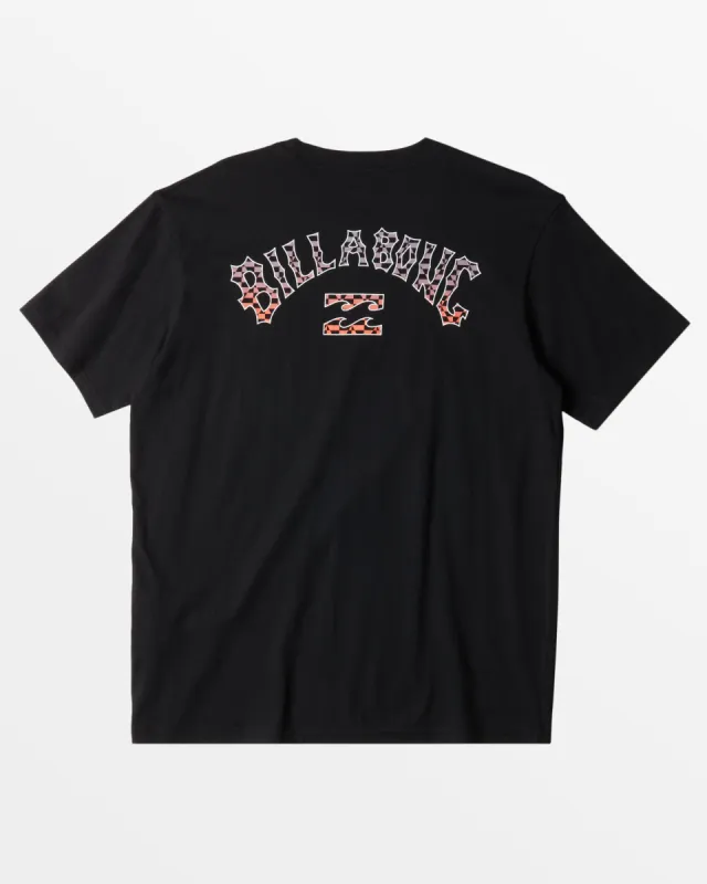 Boys Arch Fill T-Shirt - Black sold by Billabong