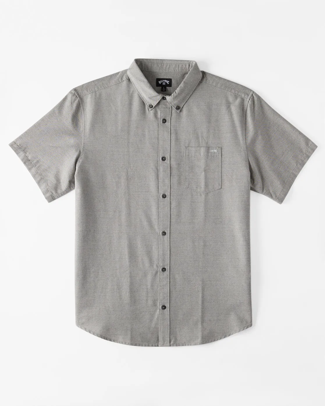 Boys All Day Short Sleeve Woven Shirt - Light Grey sold by Billabong