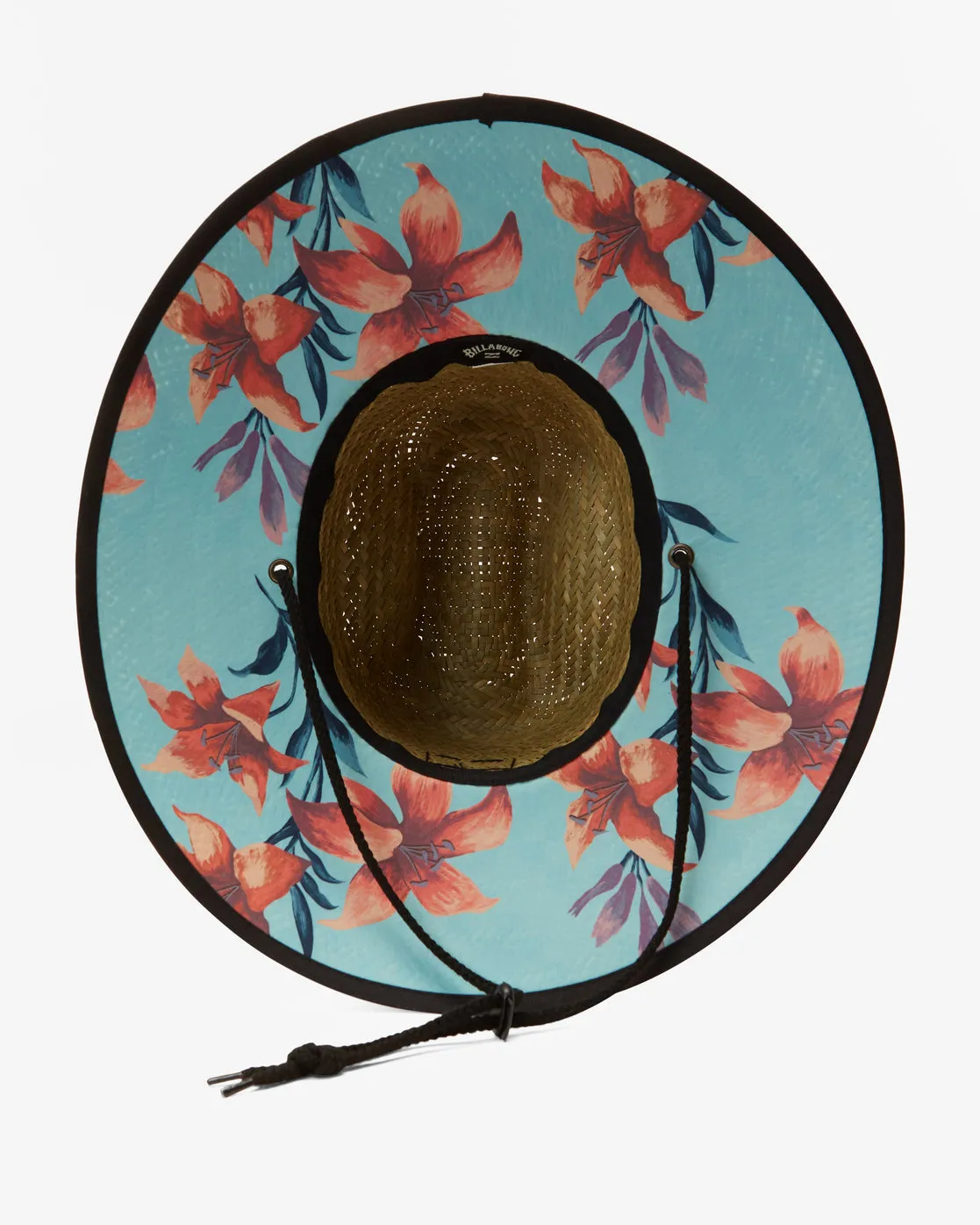 Tides Print Straw Lifeguard Hat - Splash sold by Billabong product image thumbnail 2