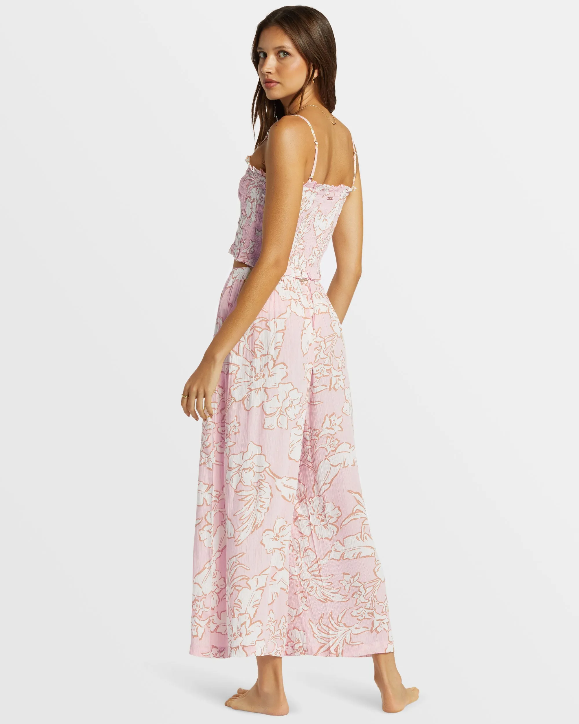 Sun Catcher Elastic Waist Printed Pants - Feelin Peachy sold by Billabong product image thumbnail 3