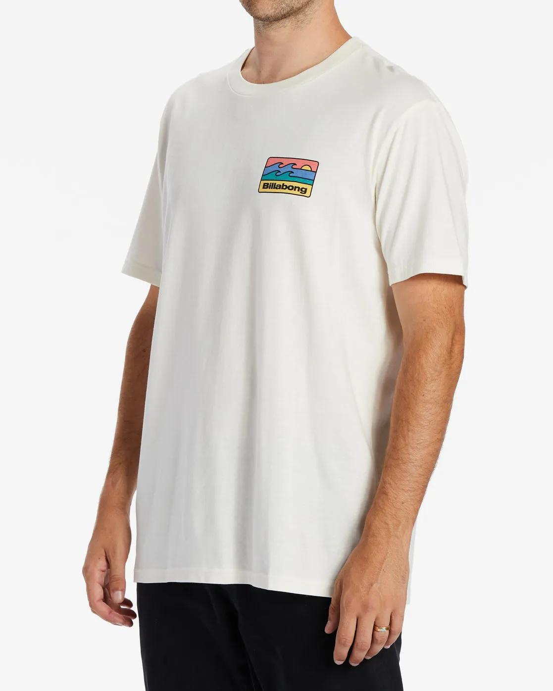 Walled T-Shirt - Off White sold by Billabong product image thumbnail 4