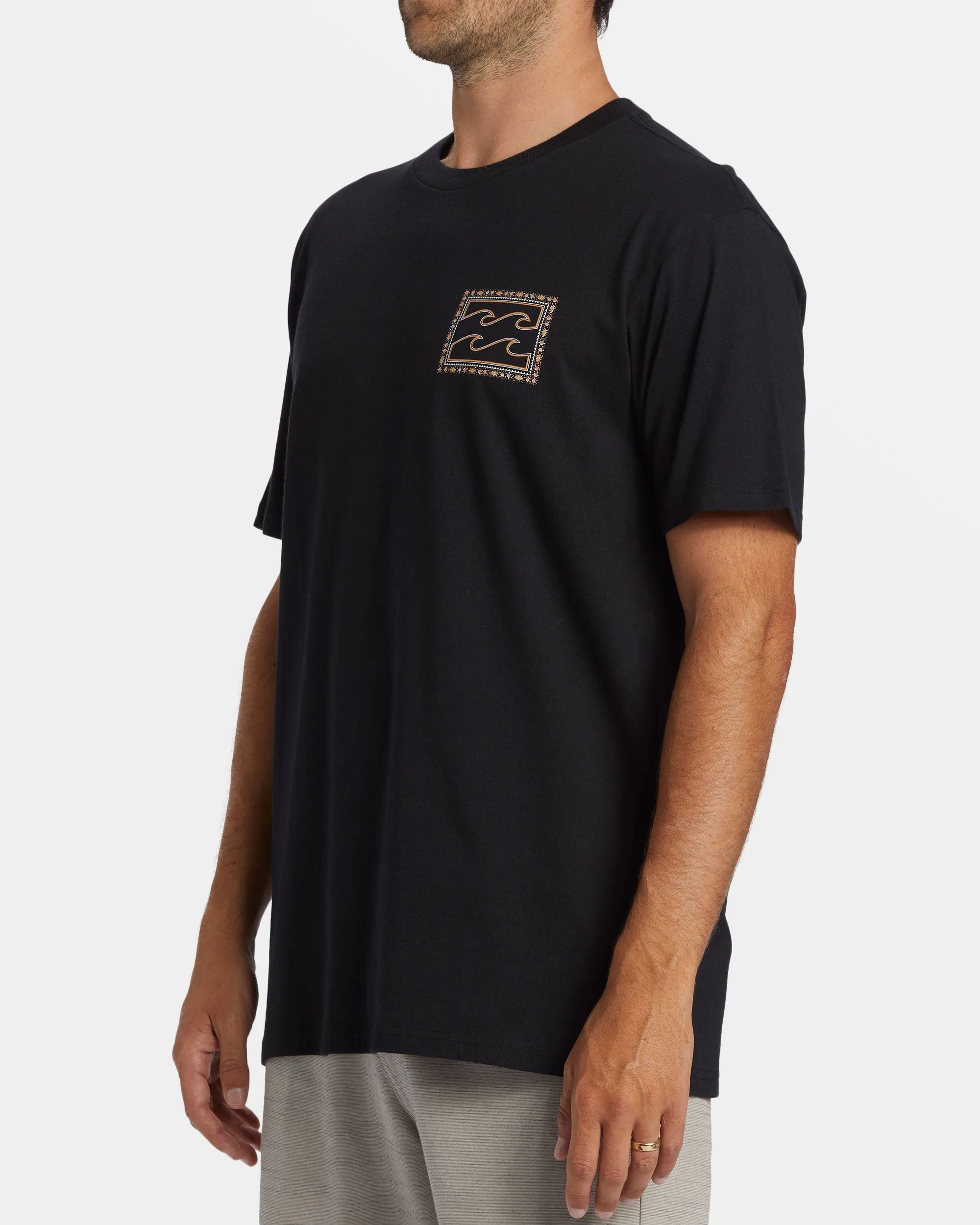 Crayon Wave T-Shirt - Black sold by Billabong product image thumbnail 5