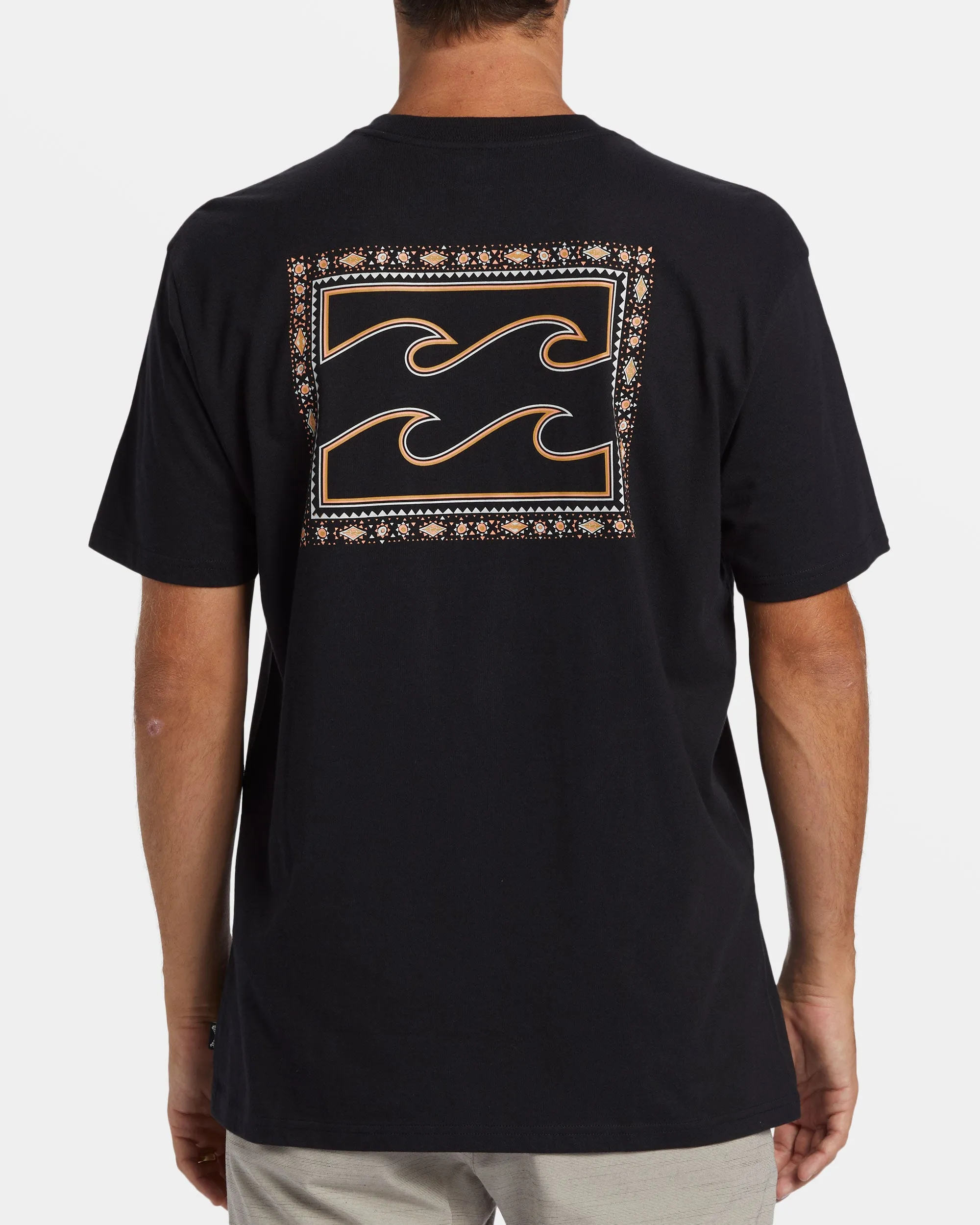 Crayon Wave T-Shirt - Black sold by Billabong