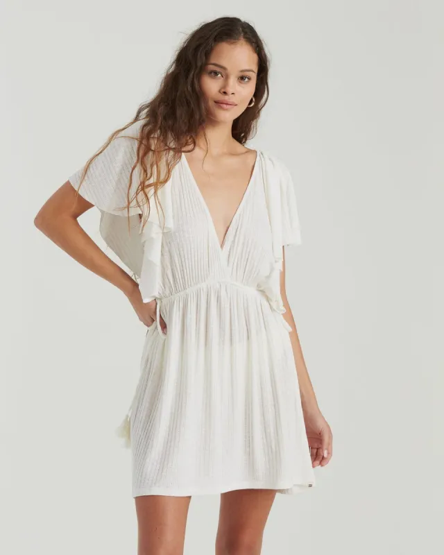 Short Tides Dress - Salt Crystal sold by Billabong