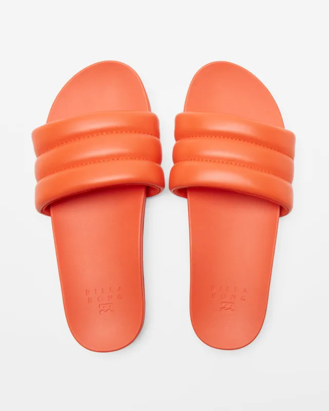 Playa Vista Slide Sandals - Coral Craze sold by Billabong