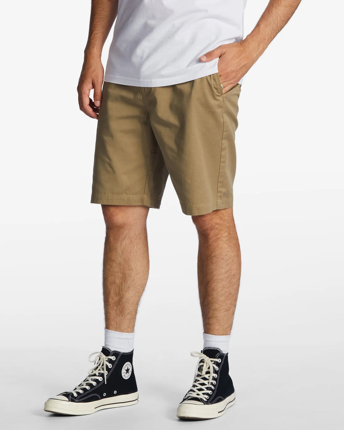 Carter Workwear 21" Shorts - Khaki sold by Billabong product image thumbnail 2