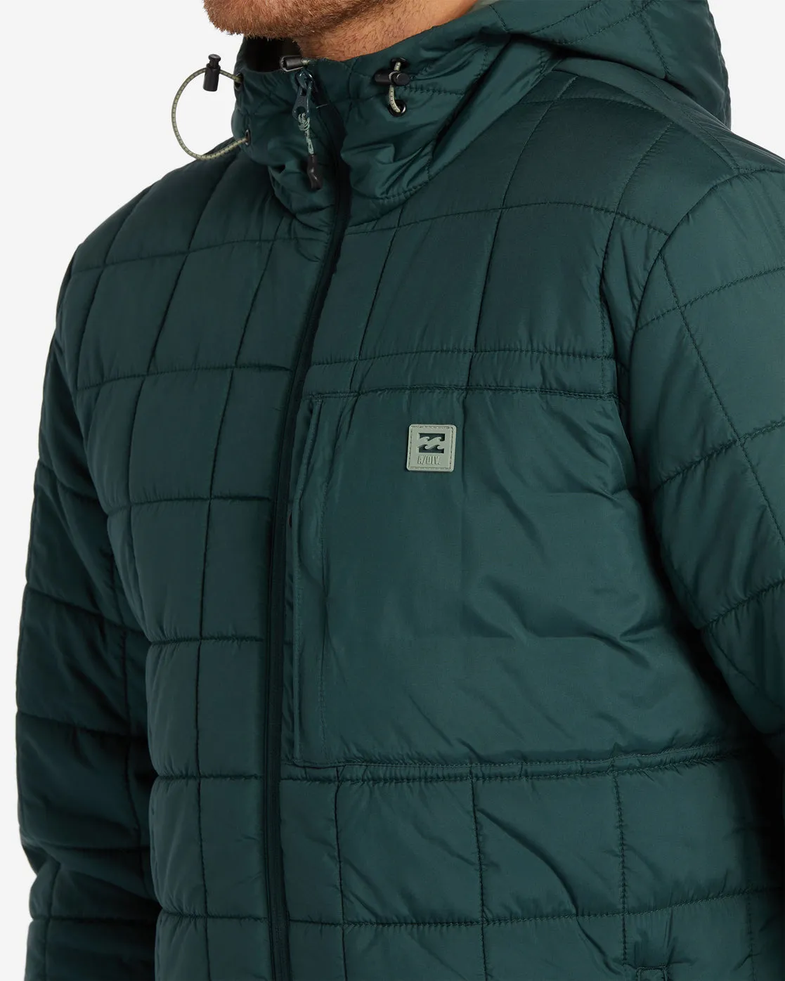 A/Div Journey Puffer Jacket - Dark Forest sold by Billabong product image thumbnail 5
