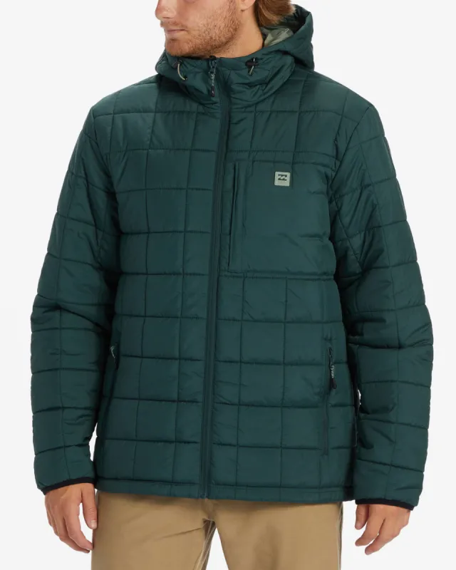 A/Div Journey Puffer Jacket - Dark Forest sold by Billabong
