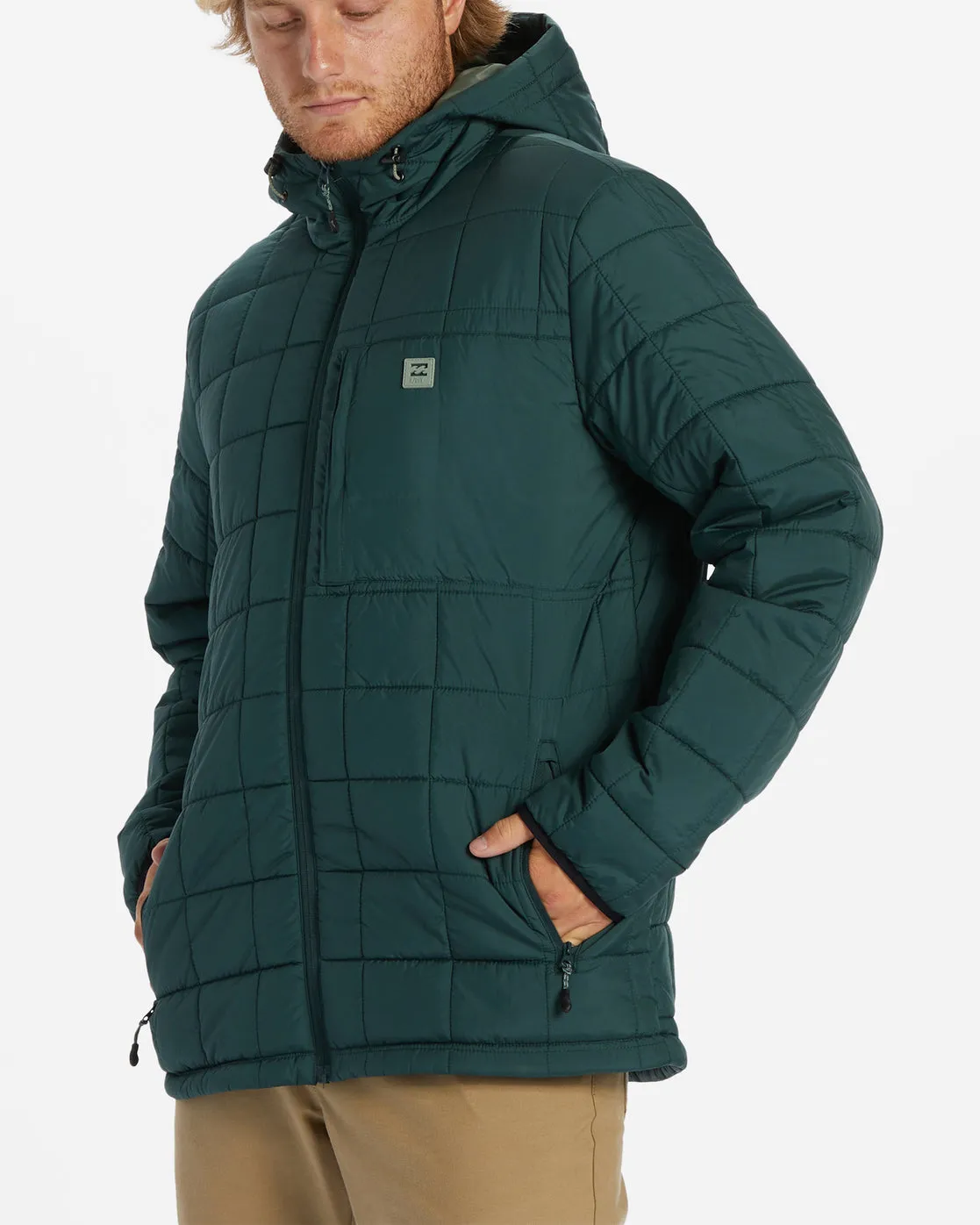 A/Div Journey Puffer Jacket - Dark Forest sold by Billabong product image thumbnail 4