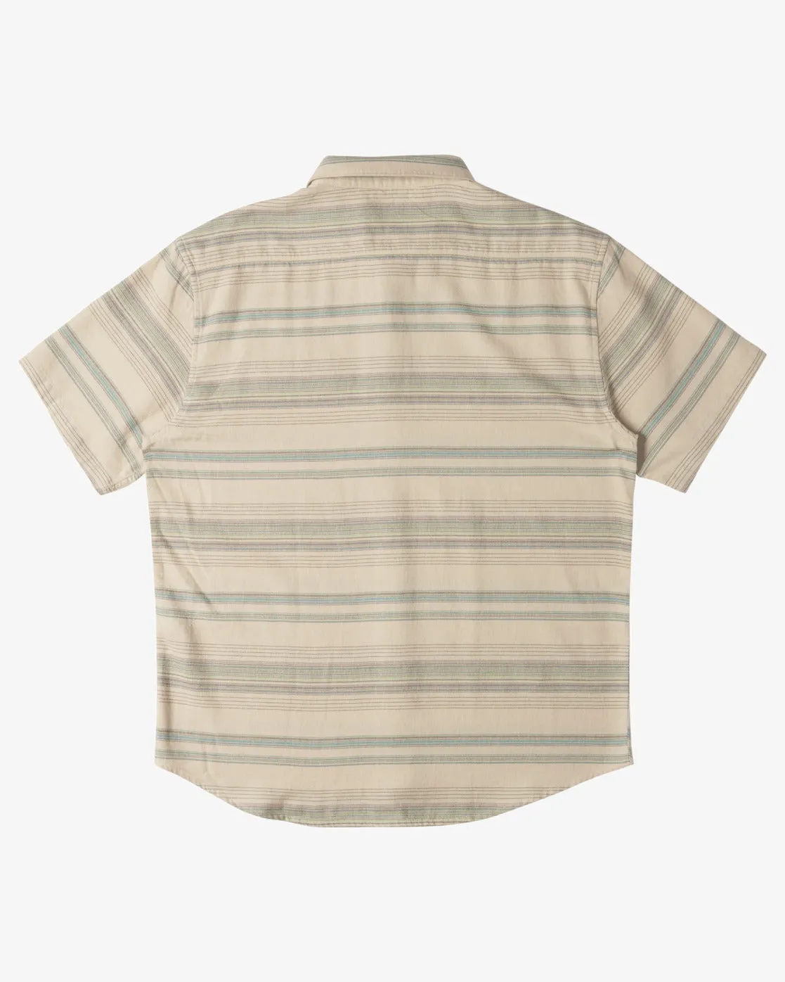 Boys All Day Stripe Short Sleeve Shirt - Cream sold by Billabong product image thumbnail 2