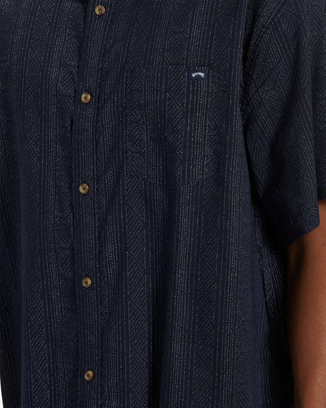 Sundays Mini Short Sleeve Shirt - Vintage Indigo sold by Billabong product image thumbnail 4