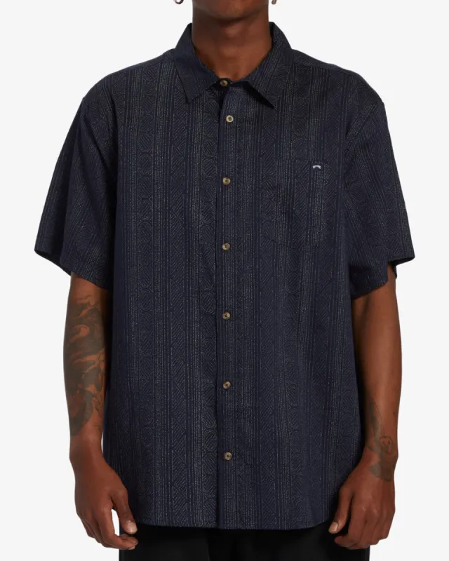Sundays Mini Short Sleeve Shirt - Vintage Indigo sold by Billabong
