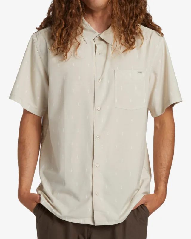 A/Div Surftrek Trail Short Sleeve Shirt - Cream made by Billabong