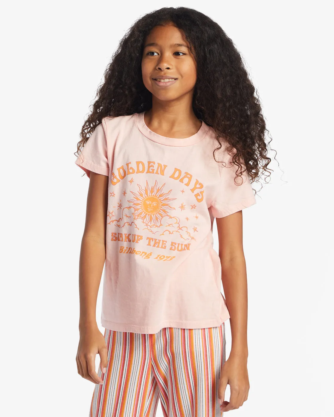 Girls Golden Days T-Shirt - Soft Blush sold by Billabong