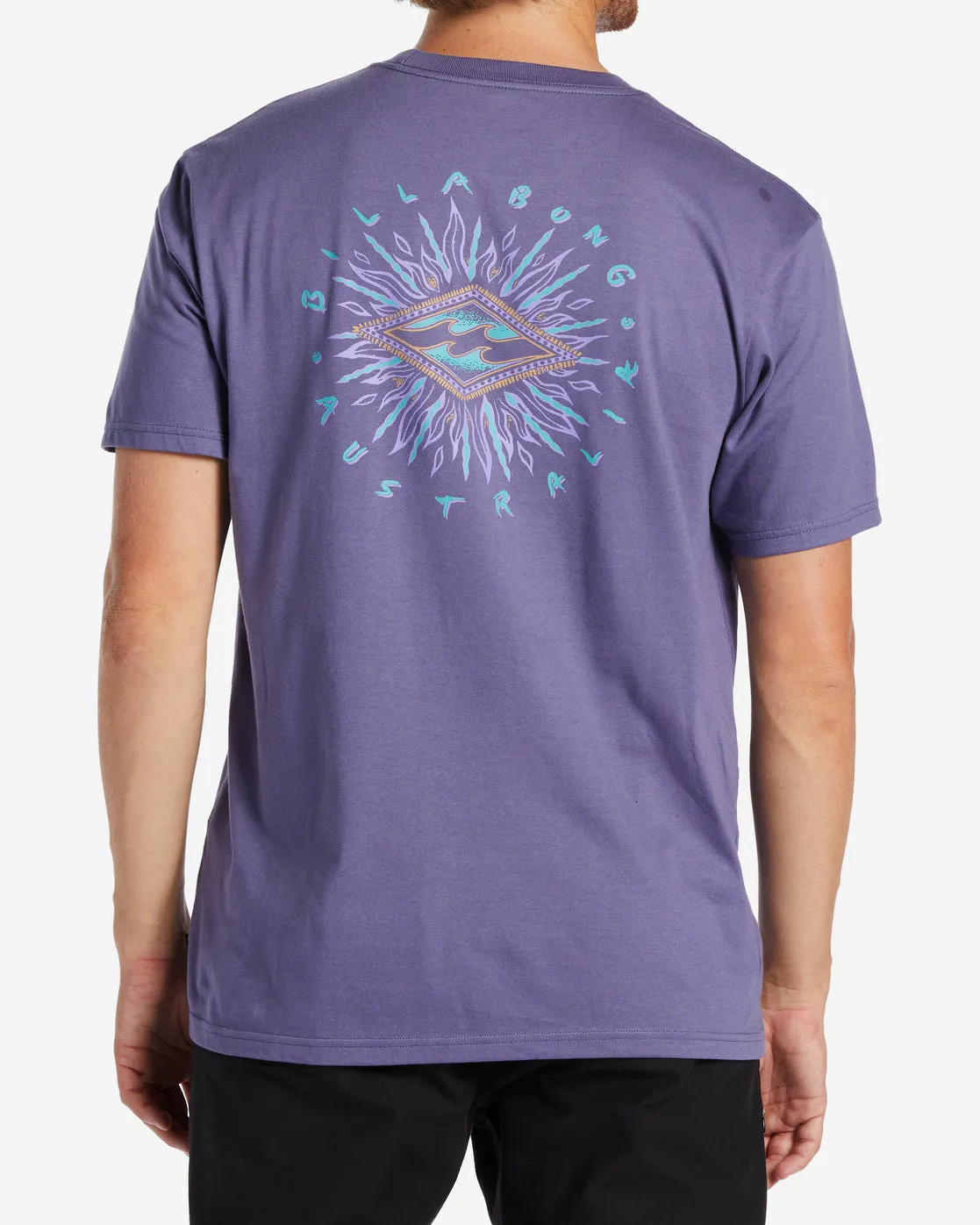 Praise T-Shirt - Dusty Grape sold by Billabong