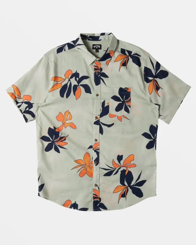 Boys 2-7 Sundays Short Sleeve Shirt - Seafoam sold by Billabong