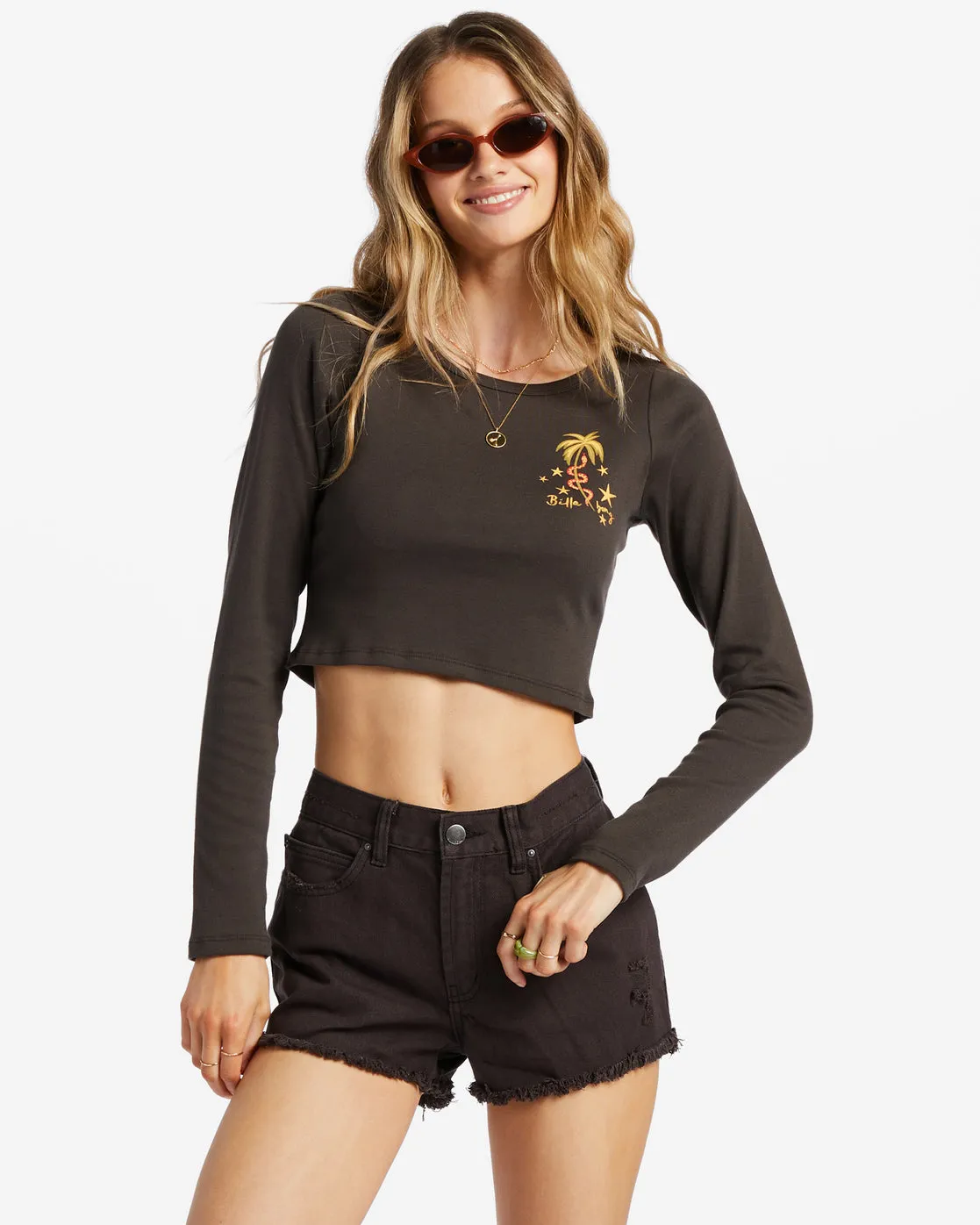 In The Tropics T-Shirt - Off Black sold by Billabong product image thumbnail 2