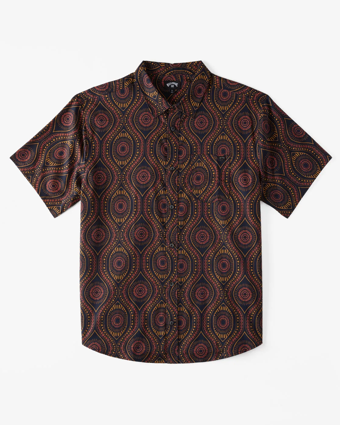 Sundays Short Sleeve Shirt - Rust sold by Billabong product image thumbnail 5