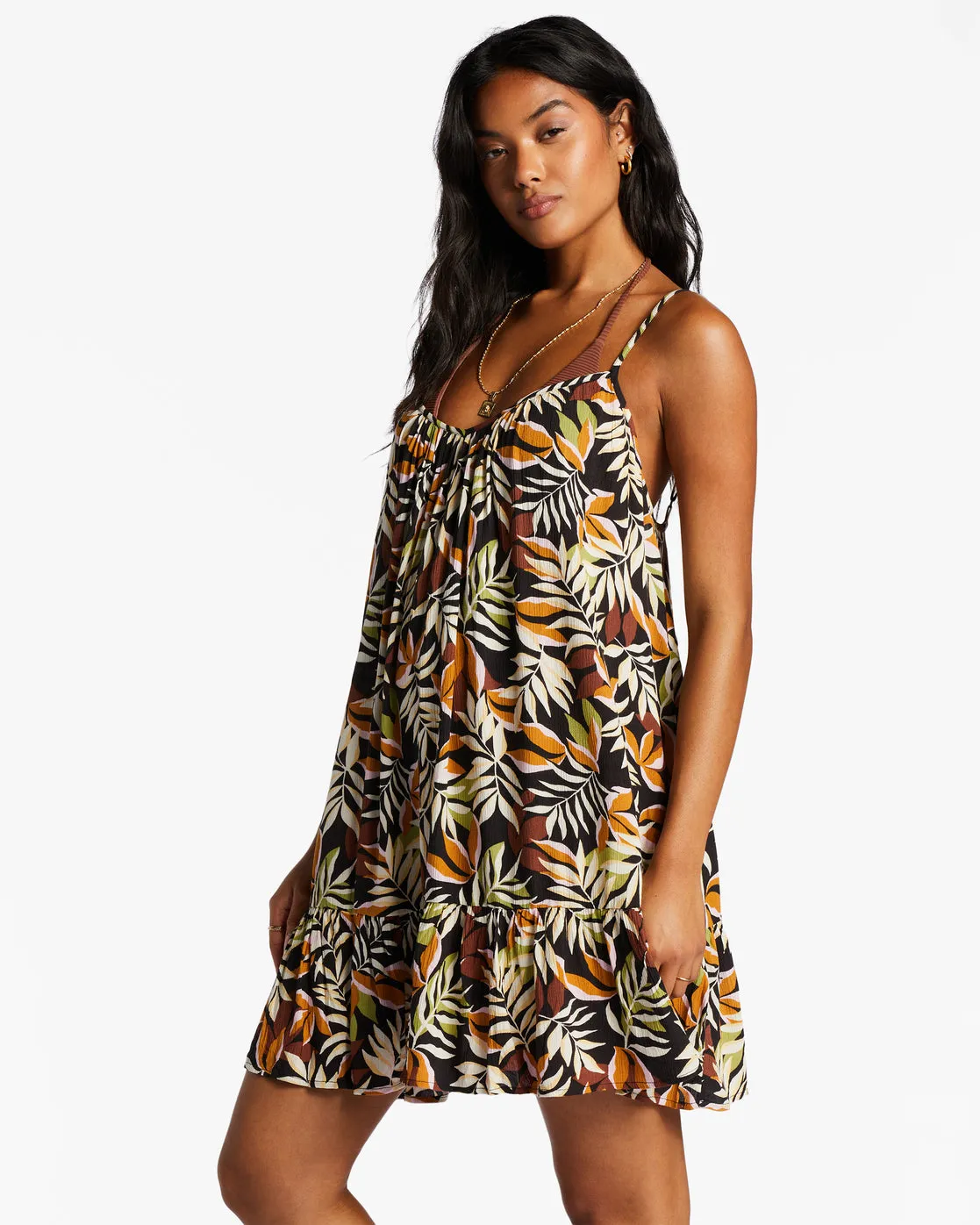 Beach Vibes Swim Cover Up - Black Pebble sold by Billabong product image thumbnail 2