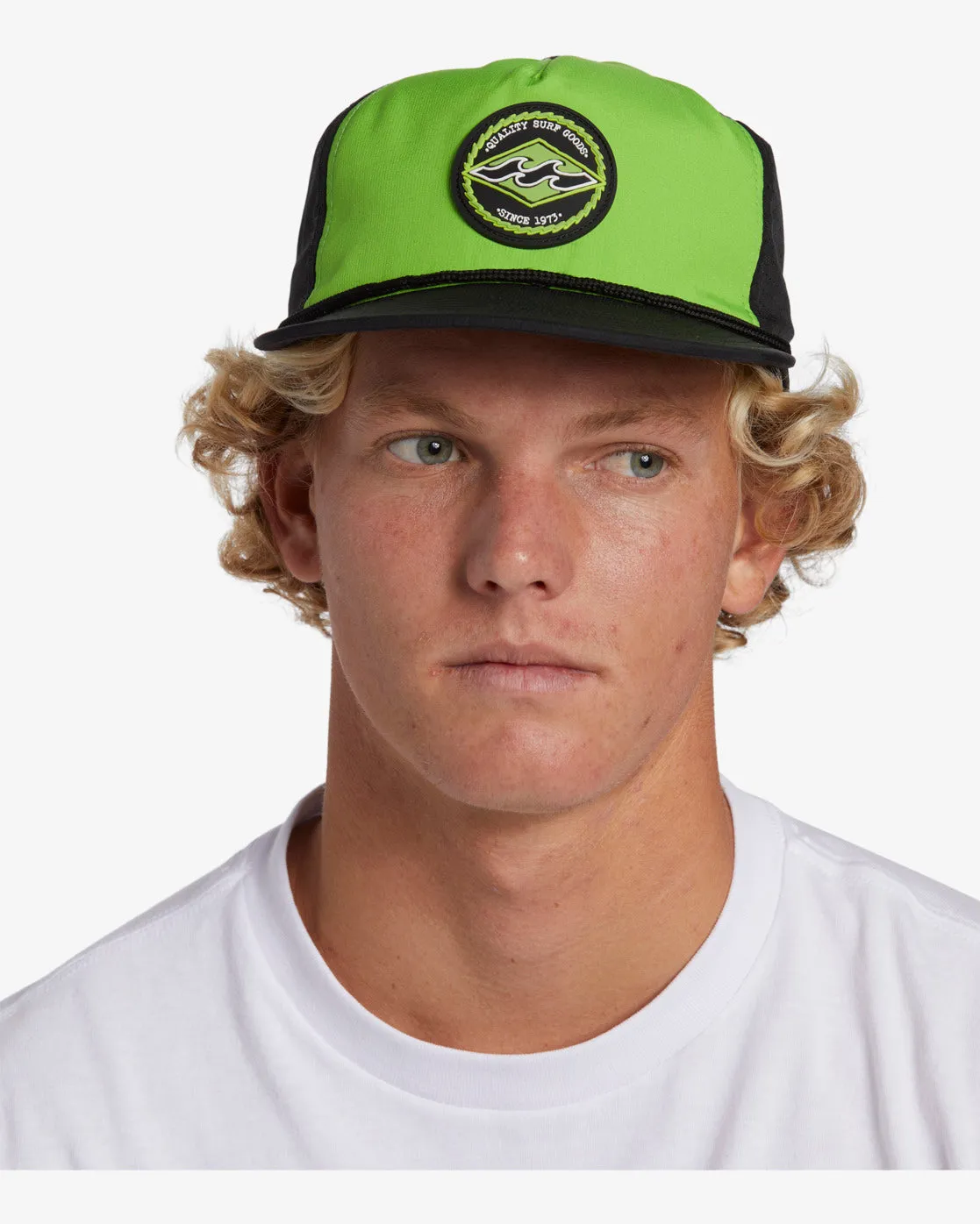 Crest Trucker Hat - Black sold by Billabong