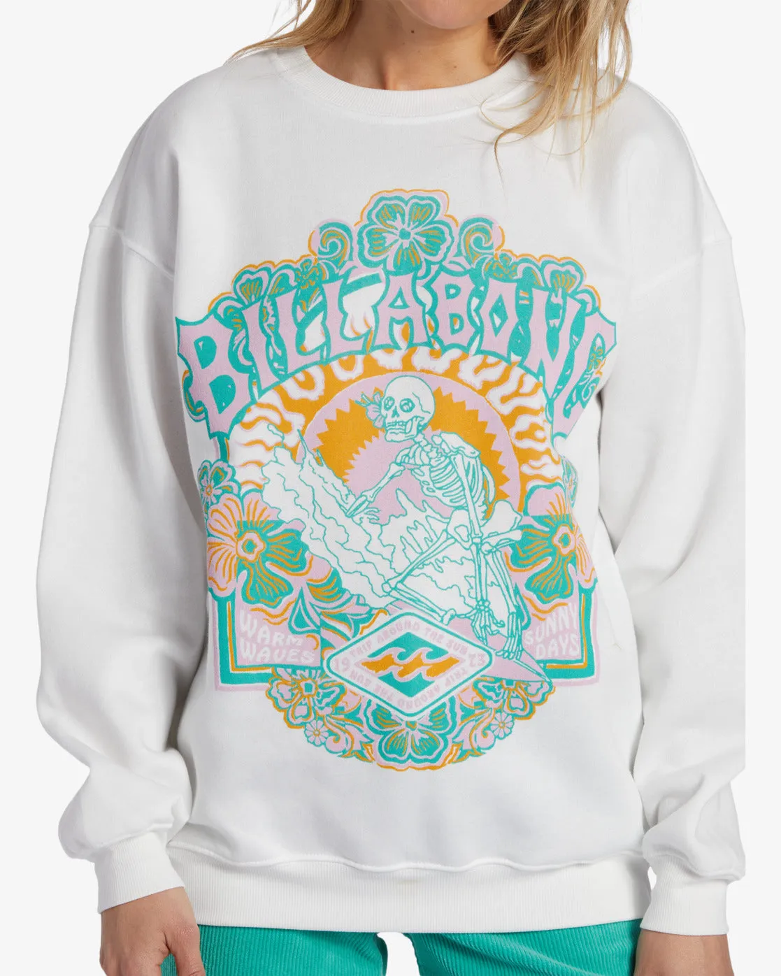 Sunny Days Sweatshirt - Salt Crystal sold by Billabong product image thumbnail 4