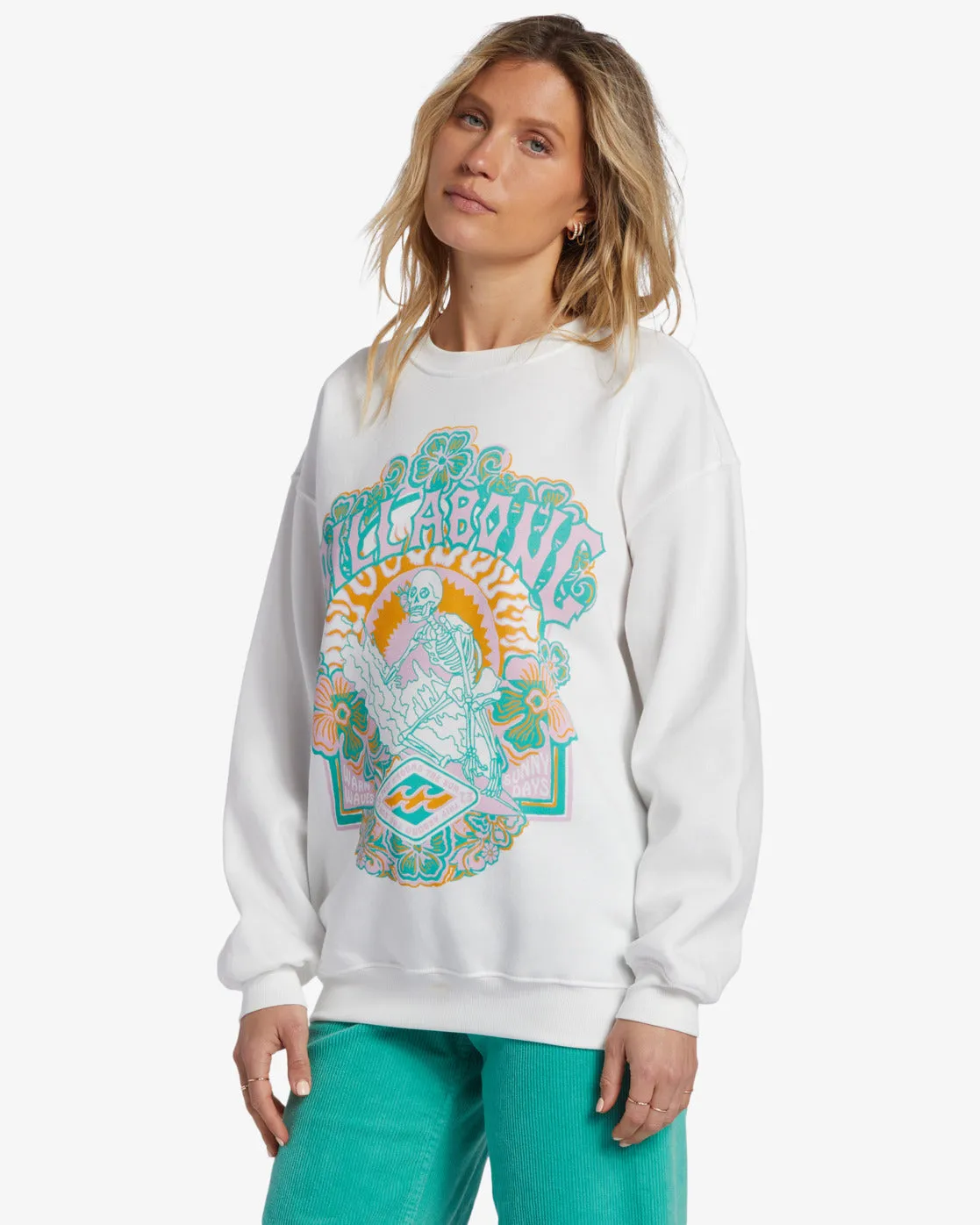 Sunny Days Sweatshirt - Salt Crystal sold by Billabong product image thumbnail 2