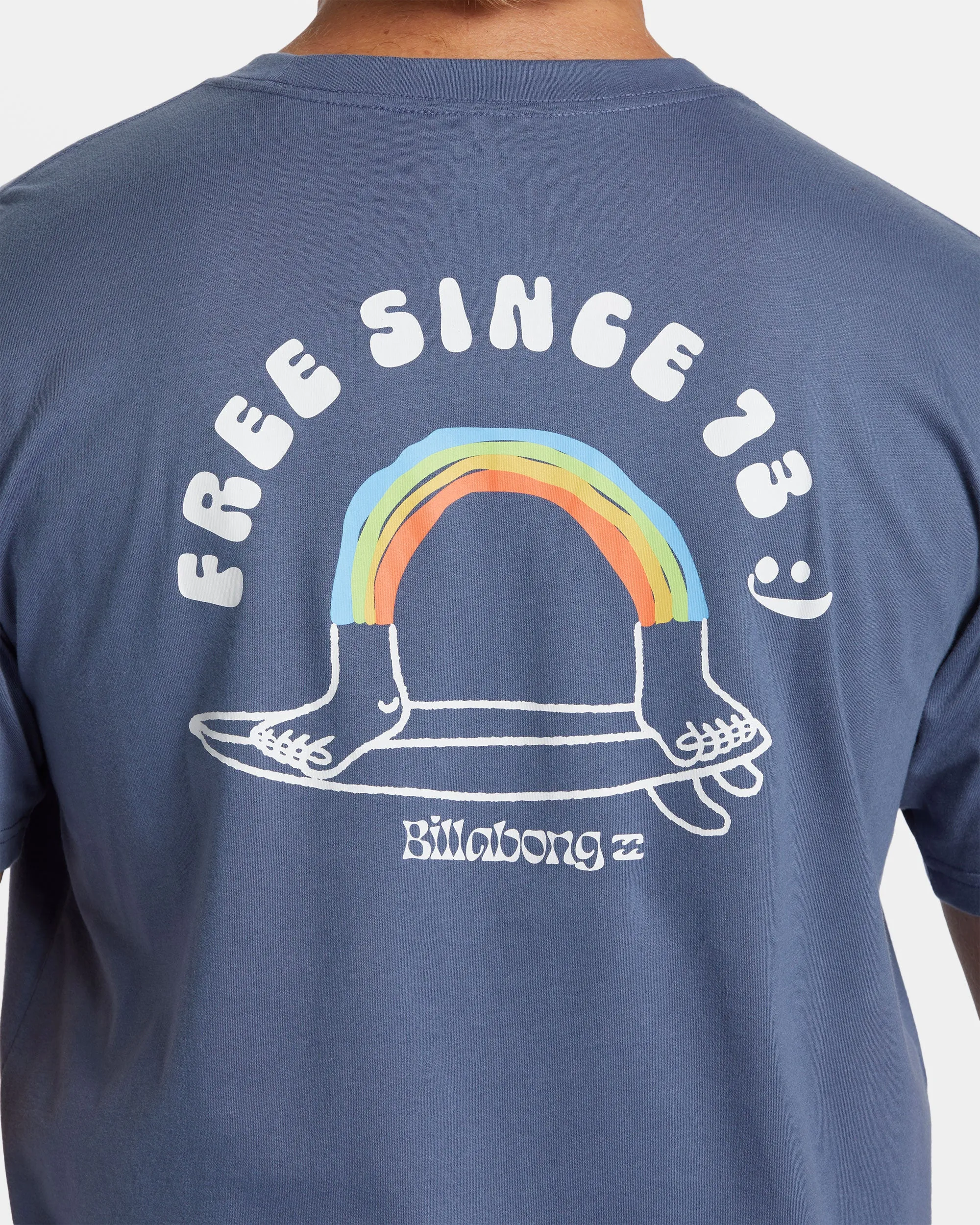 Funghi Pocket T-shirt - Slate Blue sold by Billabong product image thumbnail 3