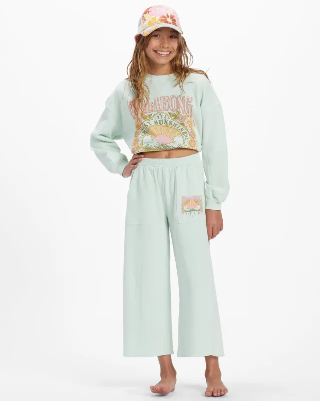 Girls Shoreline Pants - Sweet Mint sold by Billabong