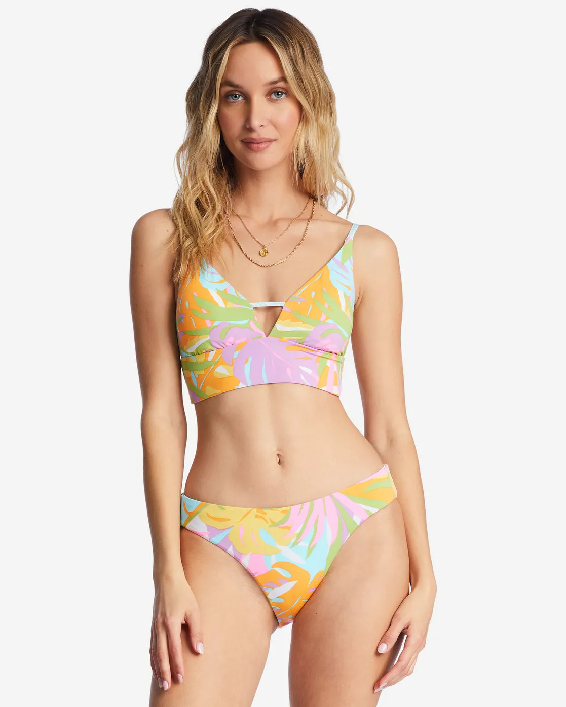 Dreamland Reversible Cami Bikini Top - Multi sold by Billabong