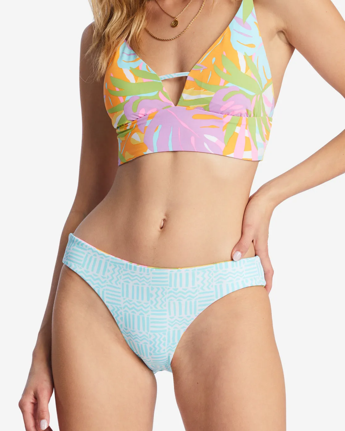 Dreamland Reversible Cami Bikini Top - Multi sold by Billabong product image thumbnail 5