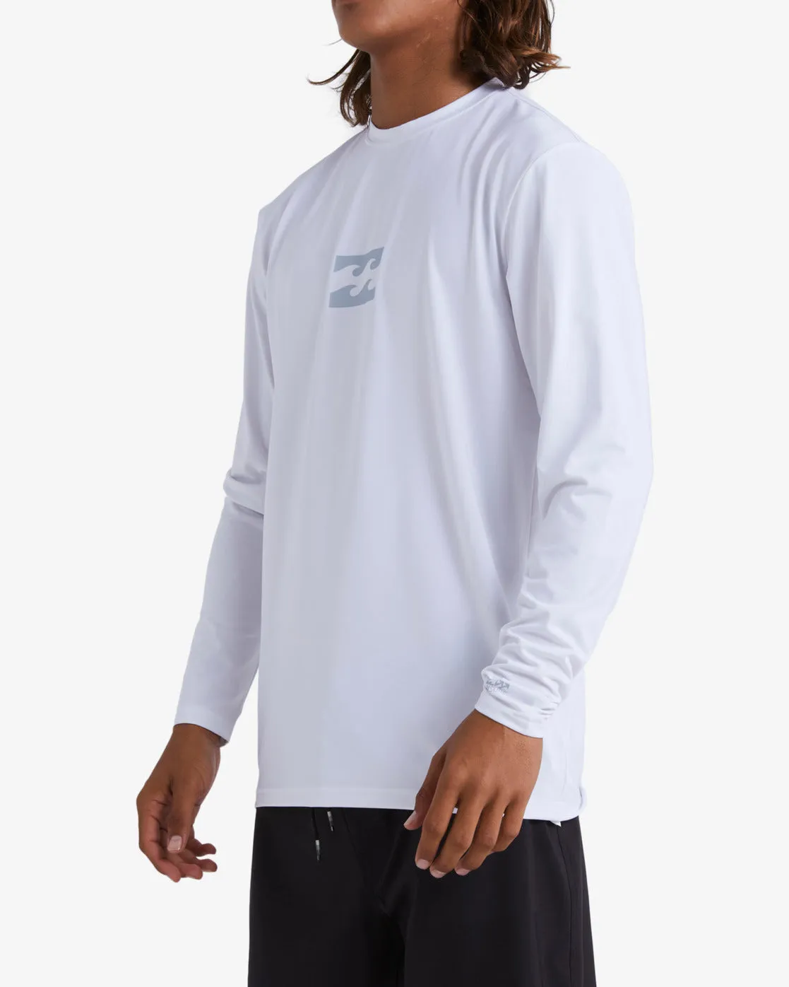 All Day Wave Loose Fit Long Sleeve Surf Tee - White sold by Billabong product image thumbnail 2