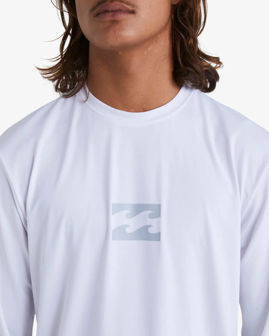 All Day Wave Loose Fit Long Sleeve Surf Tee - White sold by Billabong product image thumbnail 4