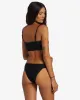 Coral Gardeners Wave Trip Banded Tank Bikini Top - Black Pebble sold by Billabong