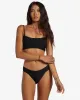Coral Gardeners Wave Trip Banded Tank Bikini Top - Black Pebble sold by Billabong