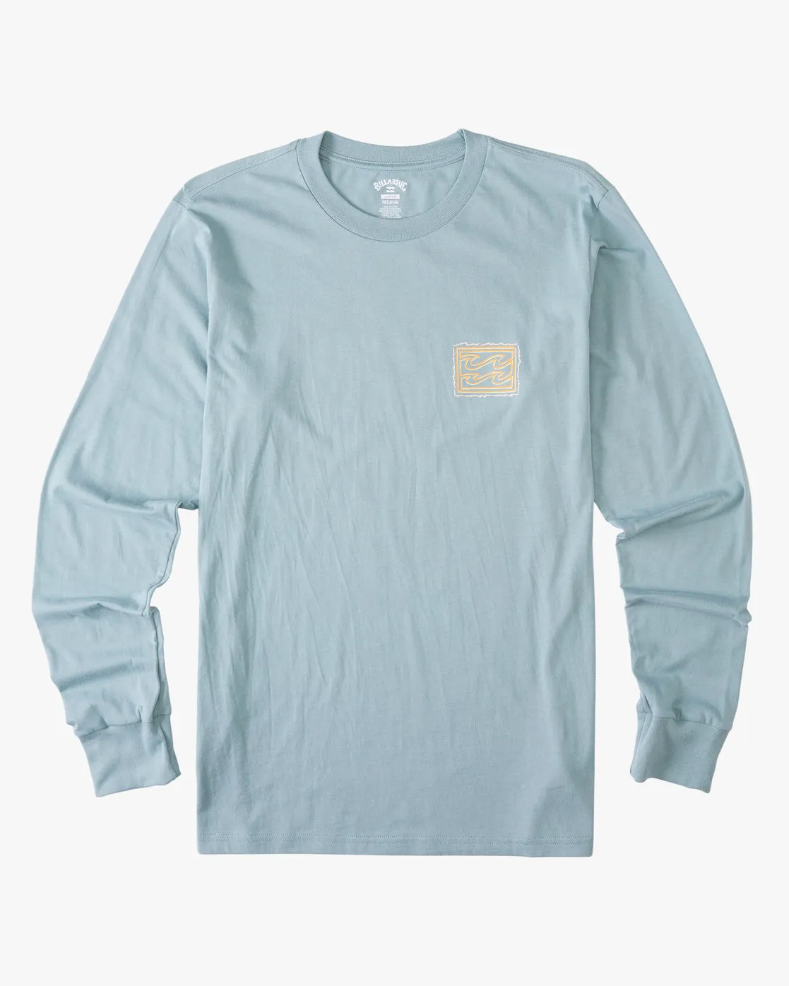Crayon Wave Long Sleeve T-Shirt - Washed Blue sold by Billabong product image thumbnail 5