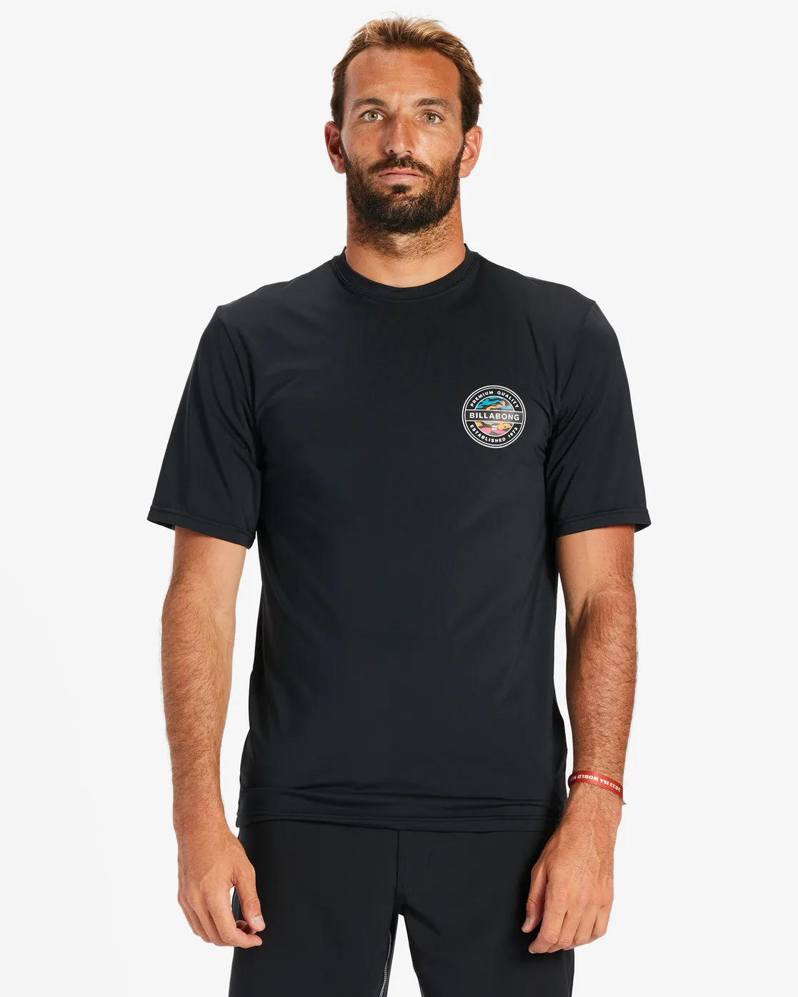 Rotor Loose Fit Short Sleeve UPF 50 Surf T-Shirt - Black sold by Billabong product image thumbnail 3