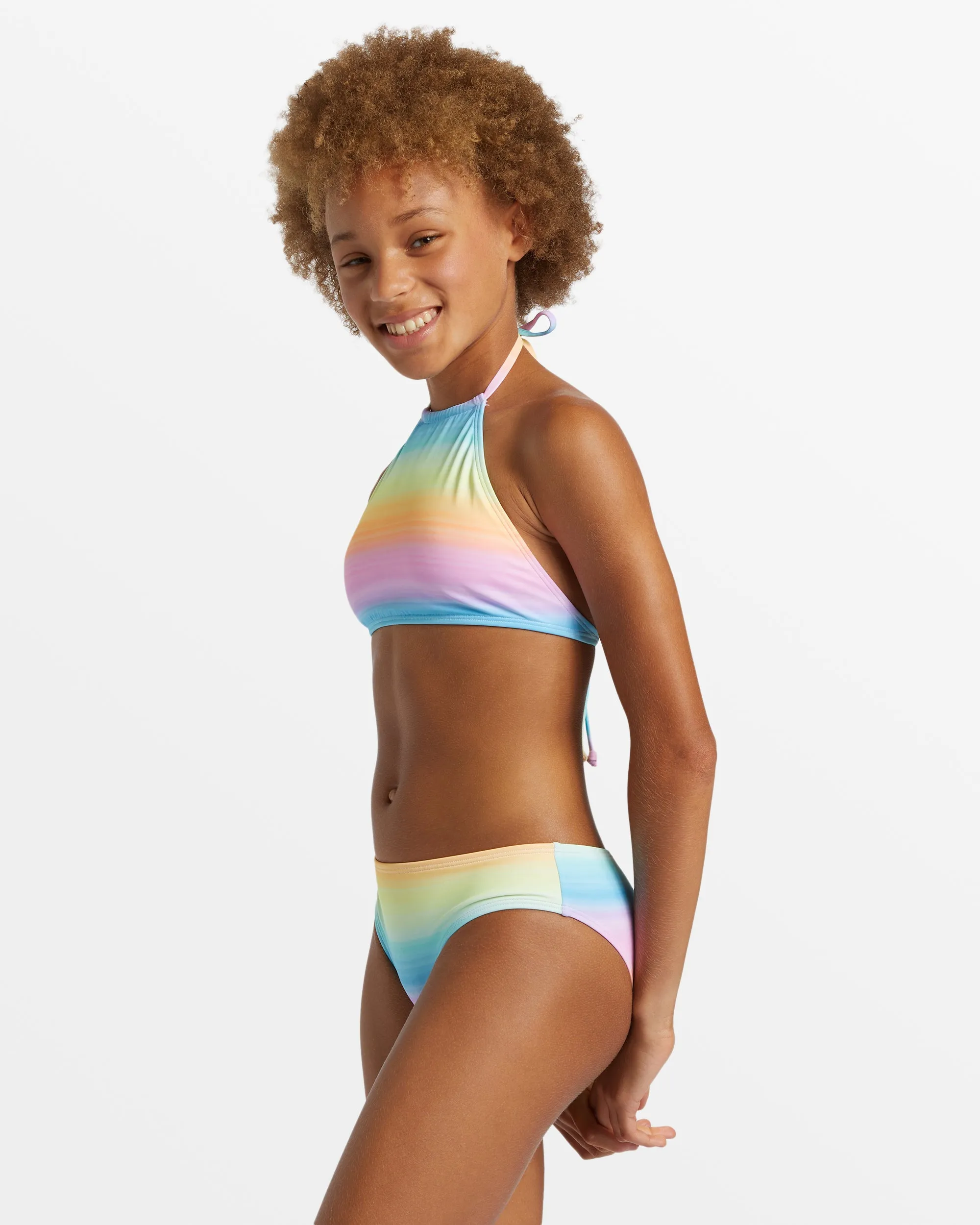 Girls Vista Dreamin High Neck Bikini Set - Multi sold by Billabong product image thumbnail 3