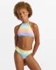 Girls Vista Dreamin High Neck Bikini Set - Multi sold by Billabong