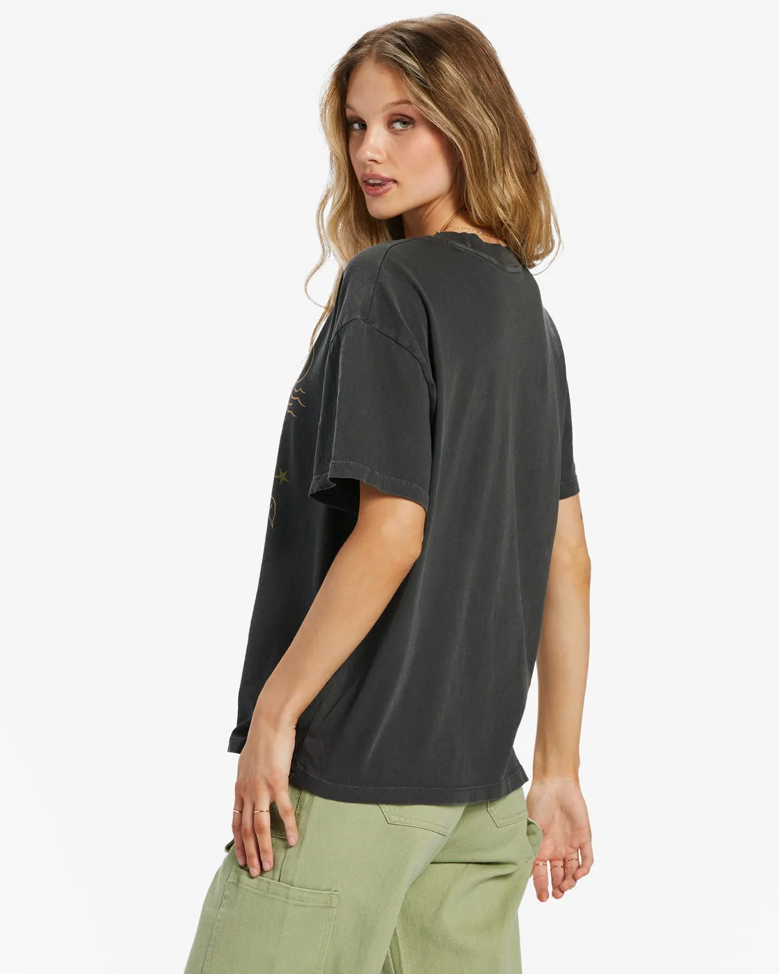 Under The Palms T-Shirt - Off Black sold by Billabong product image thumbnail 3