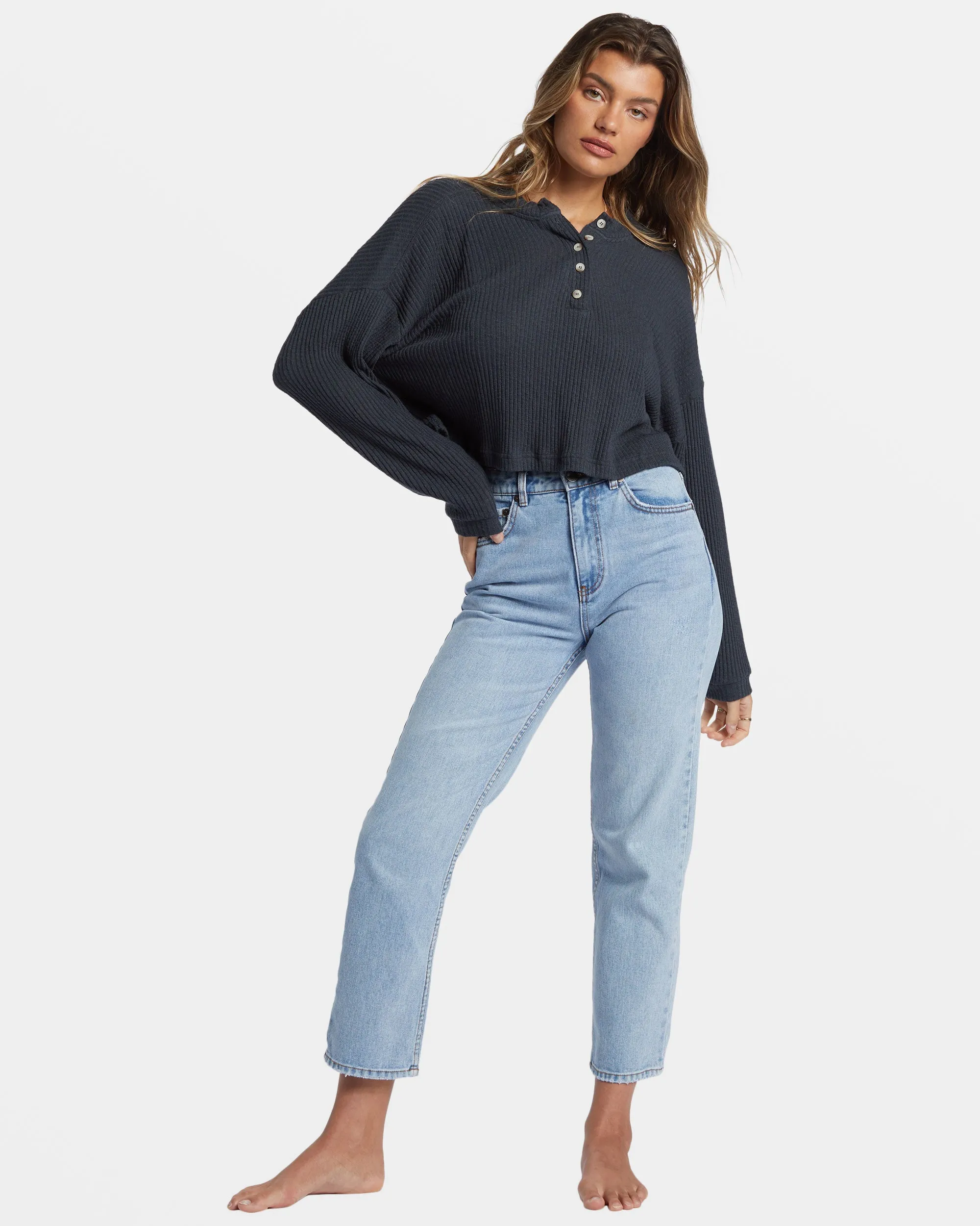 Good Catch Henley T-shirt - Black Sands sold by Billabong product image thumbnail 5