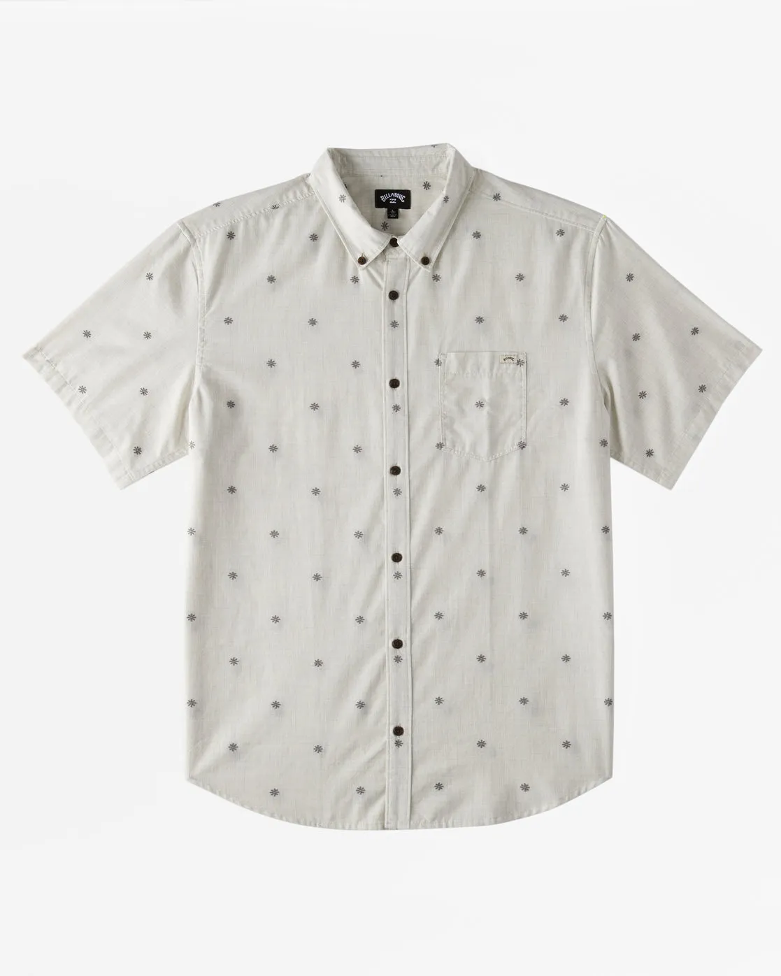 Boys 2-7 All Day Jacquard Short Sleeve Shirt - Chino sold by Billabong