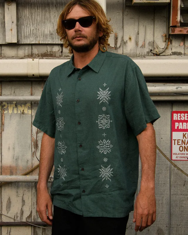 Frequency Short Sleeve Shirt - Sea Pine made by Billabong