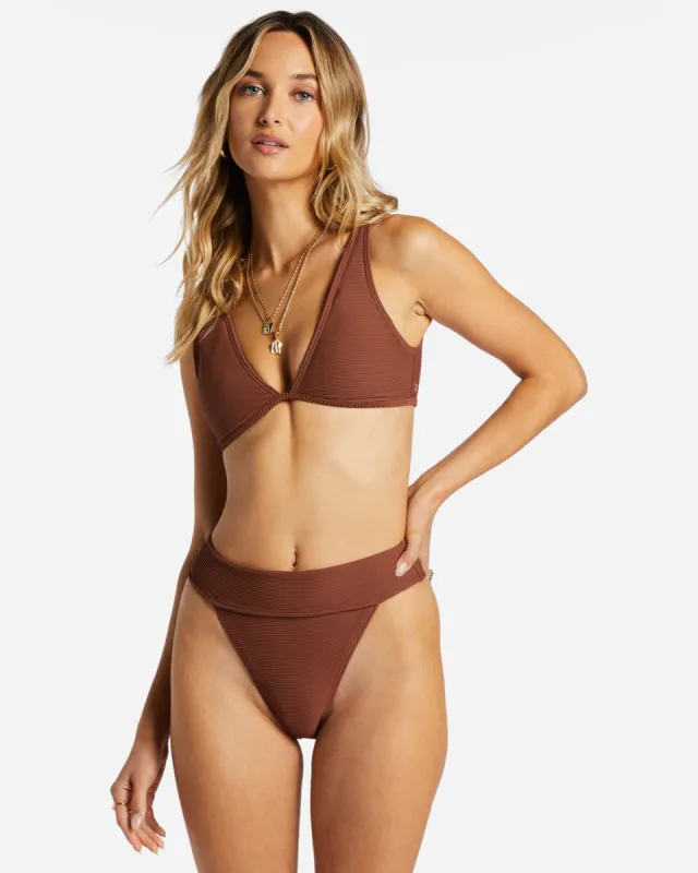 Tanlines Ava Tank Bikini Top - Mocha sold by Billabong