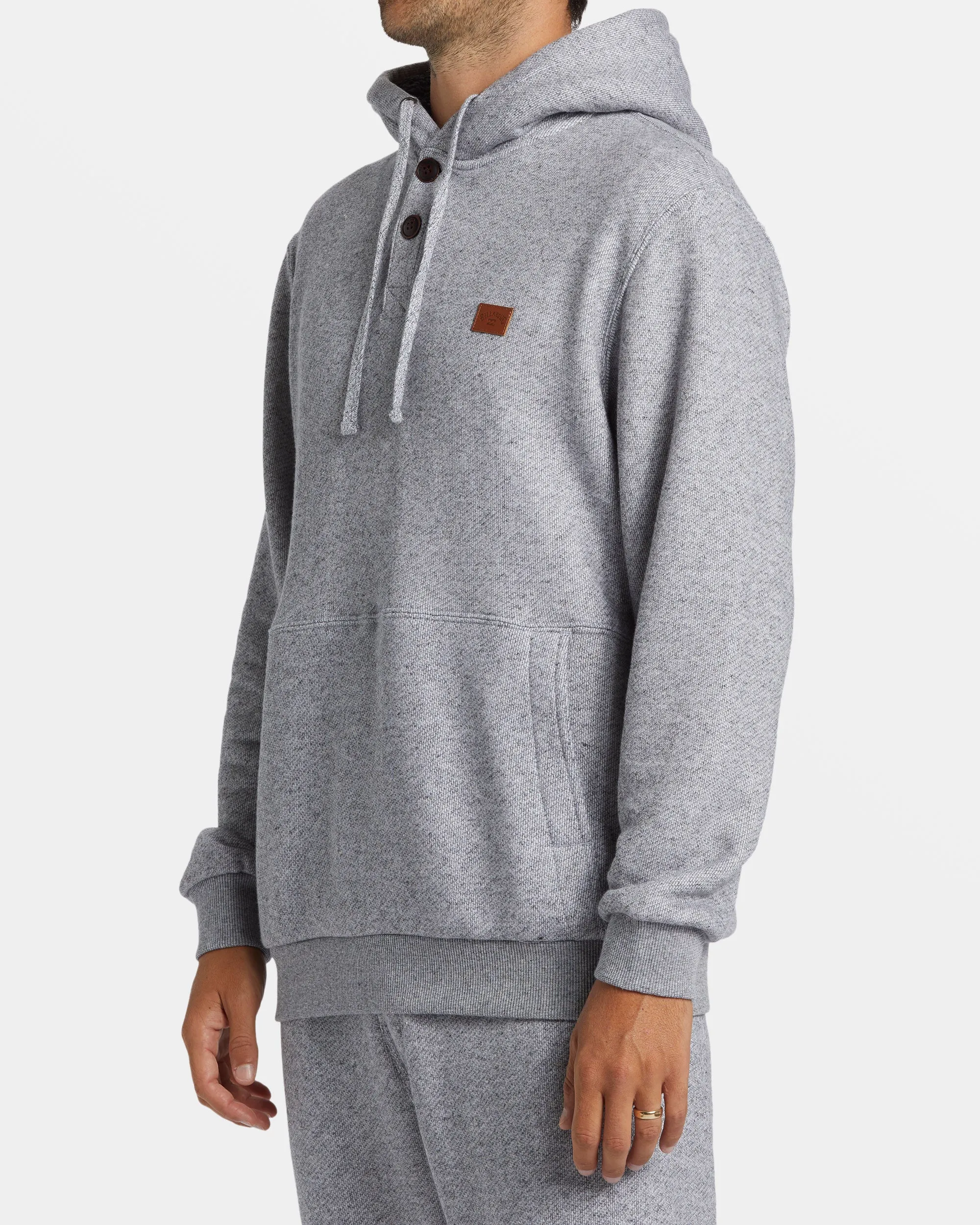 Hudson Hoodie - Grey Heather sold by Billabong product image thumbnail 3