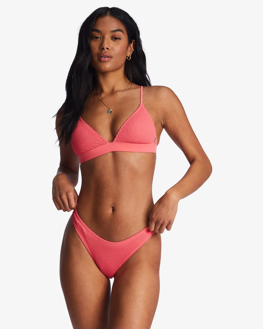 Summer High Hike Bikini Bottoms - Coral Crush sold by Billabong product image thumbnail 3