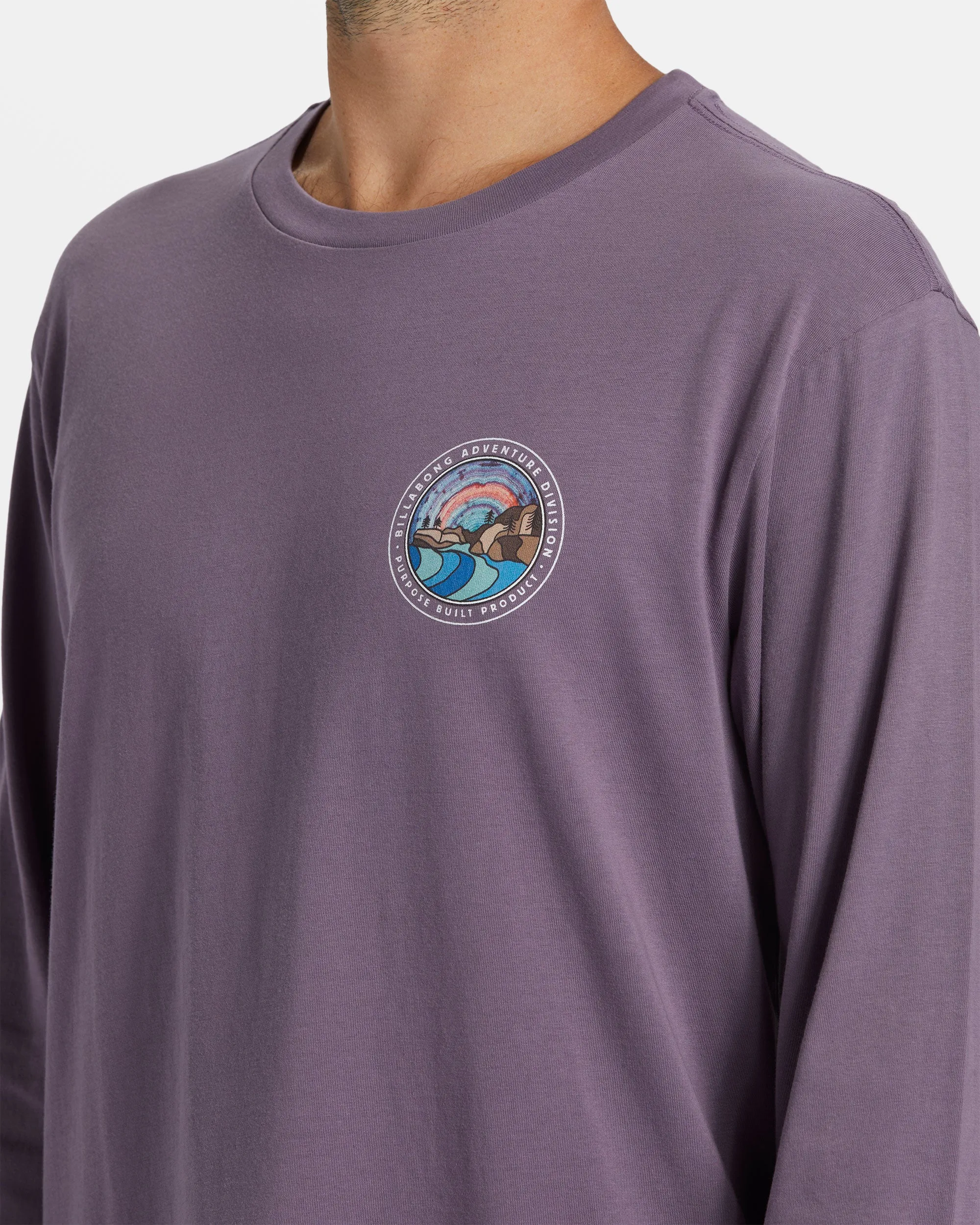 Rockies Long Sleeve T-shirt - Dusty Grape sold by Billabong product image thumbnail 4