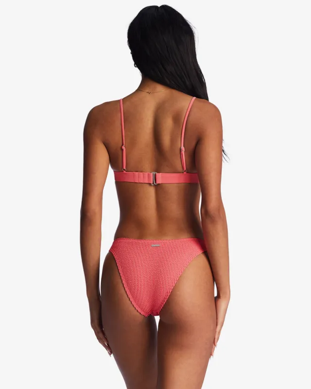 Summer High Hike Bikini Bottoms - Coral Crush sold by Billabong